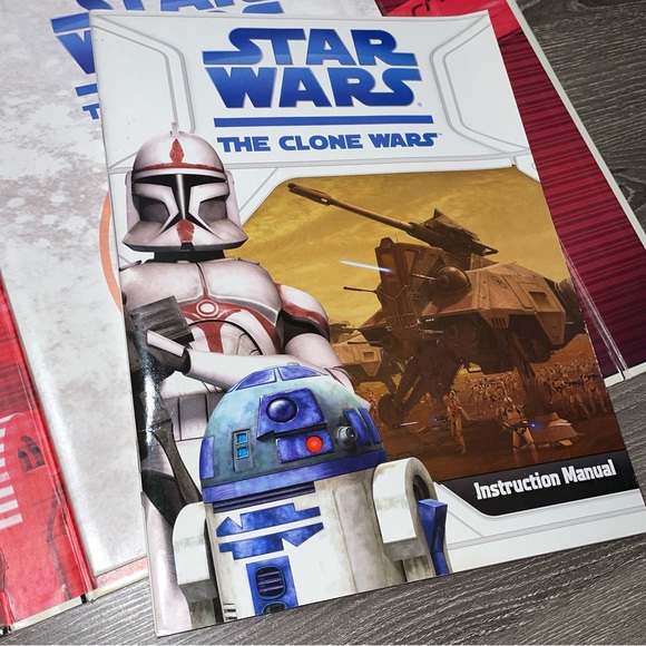 STAR WARS THE CLONE WARS Paper Model Making Kit R2-D2, Clones Trooper, AT-TE - Picture 5 of 9